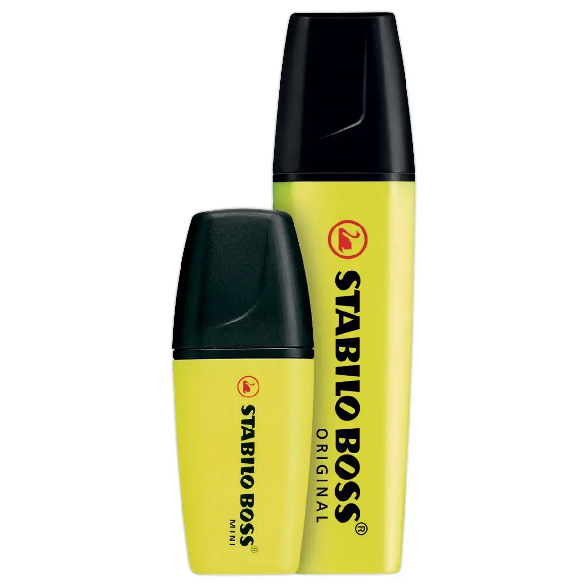 5 Surligneurs BOSS MINI - Pointe biseautée - Coloris assorti - STABILO