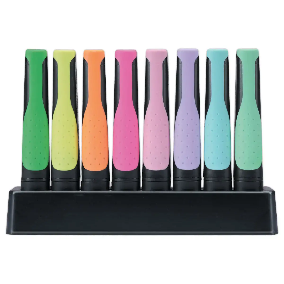8 Surligneurs GREEN BOSS - Pointe biseautée - Set de bureau - STABILO