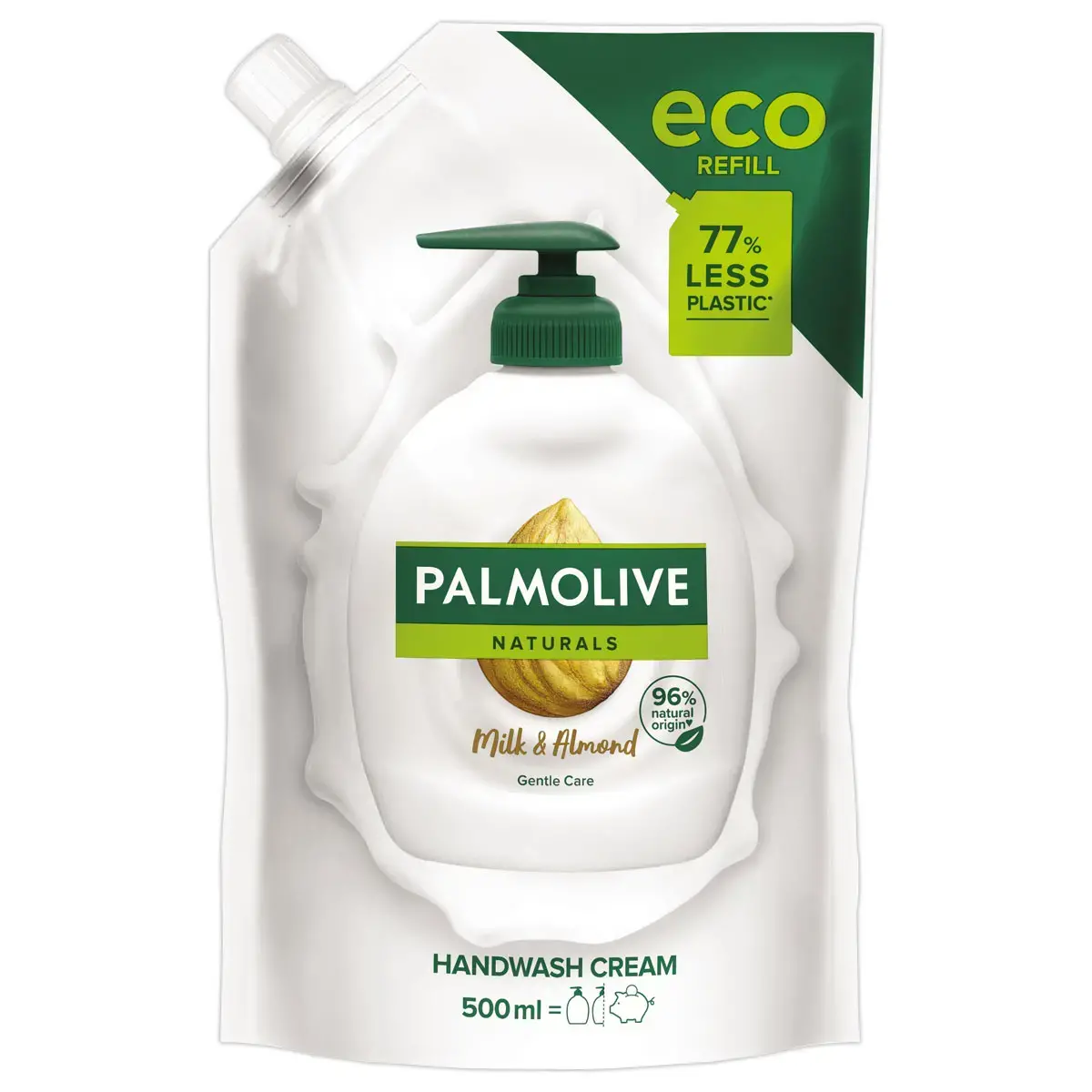 SAV RECH PALMOLIVE LAIT AMANDE 500ML