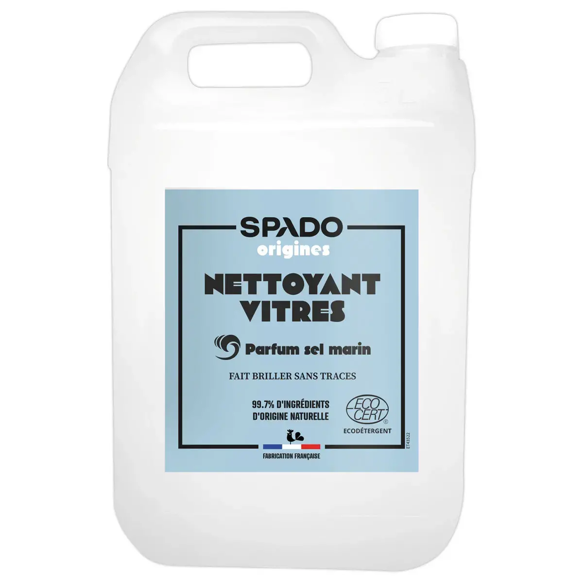 Nettoyant vitres gel 100% naturel GLOSS 5 L