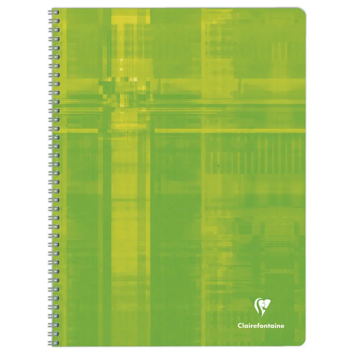 Cahier spirale Clairefontaine 90g, 24x32,180 pages, Seyès