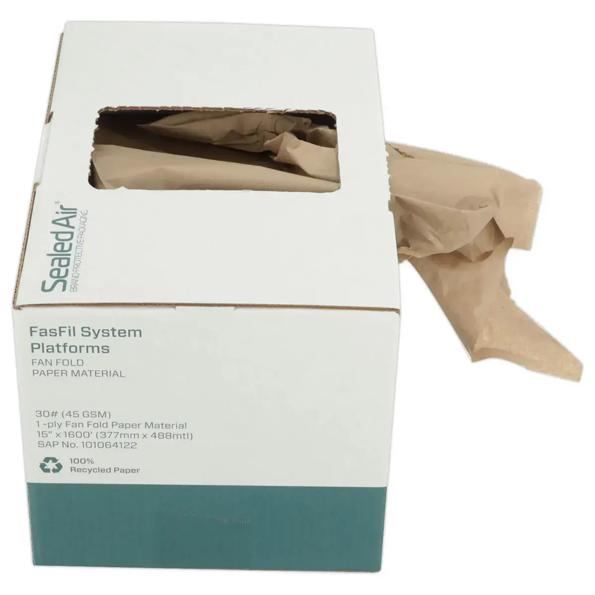 Boîte distributrice de calage papier - 38,1cm x 488m