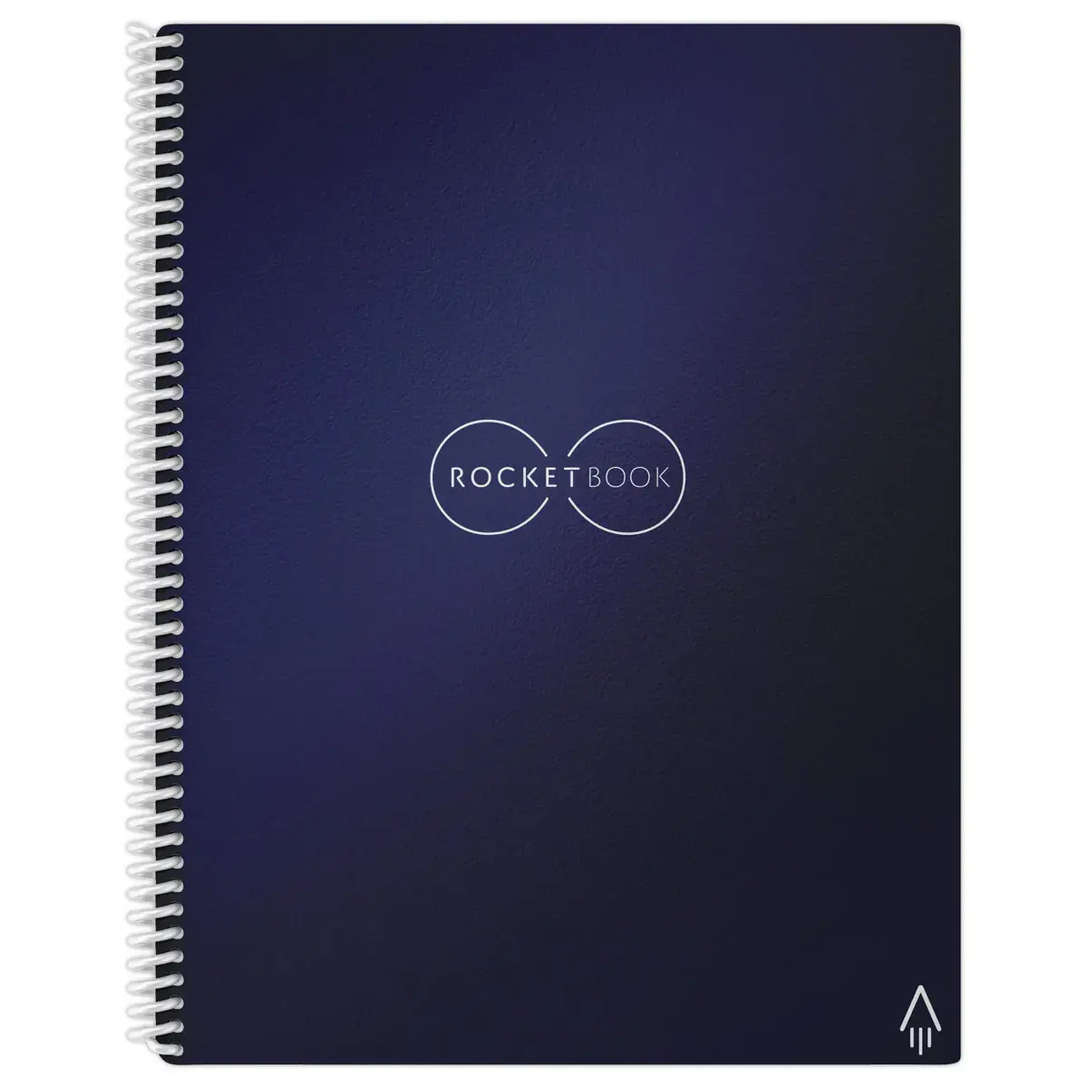 Cahier connect&eacute; et r&eacute;utilisable &agrave; l'infini Rocketbook Core Letter - A4 - Bleu fonc&eacute; - 32 pages - ROCKETBOOK 