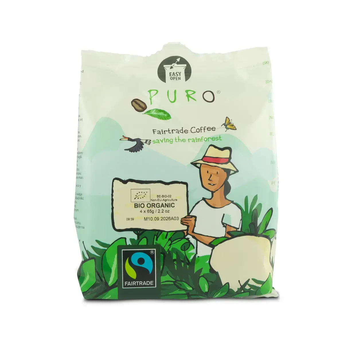 48 Doses café filtre - Bio - PURO