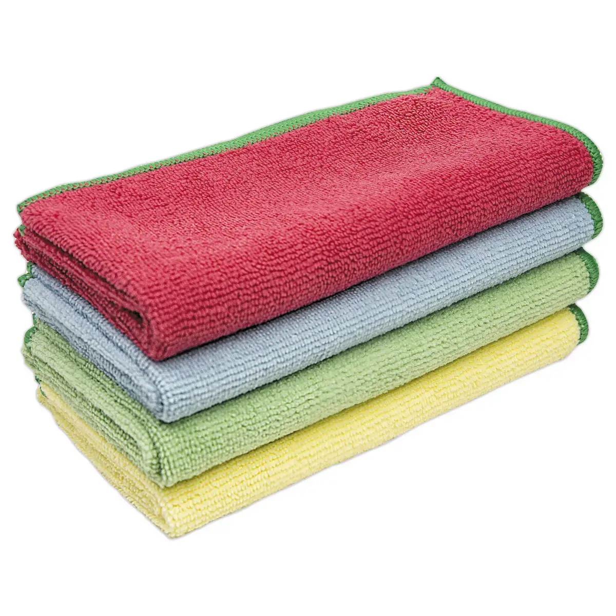 Lavette en microfibre - 40 x 40 cm - Vert - Greenspeed 