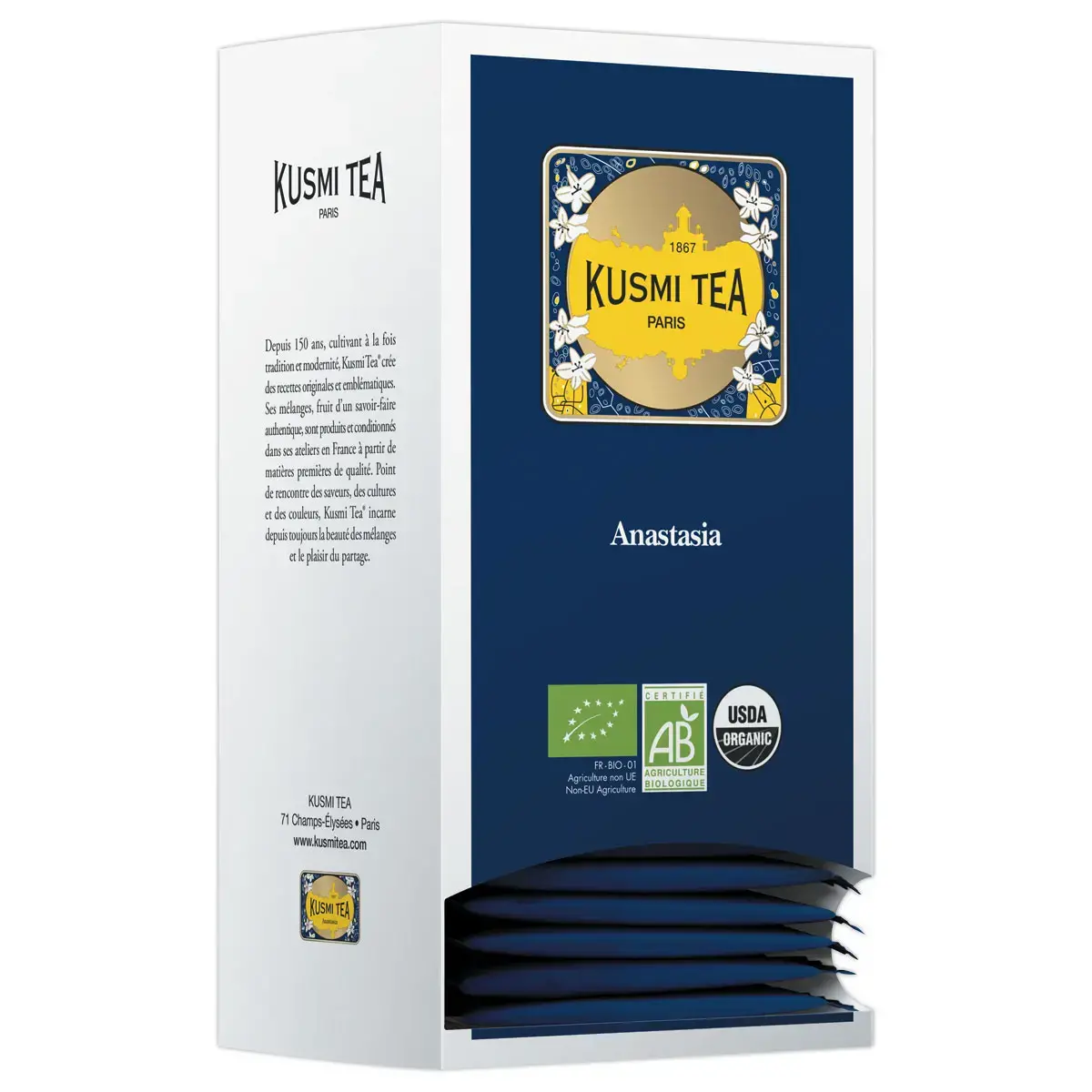 Boîte de 25 sachets de thé Kusmi Tea Anastasia