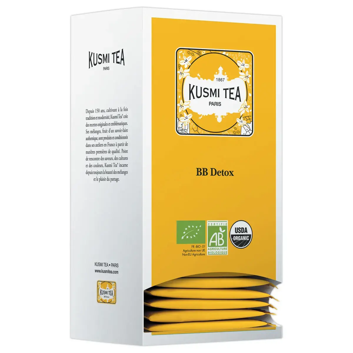 Sachets de thé BB Detox - Bio - KUSMI TEA