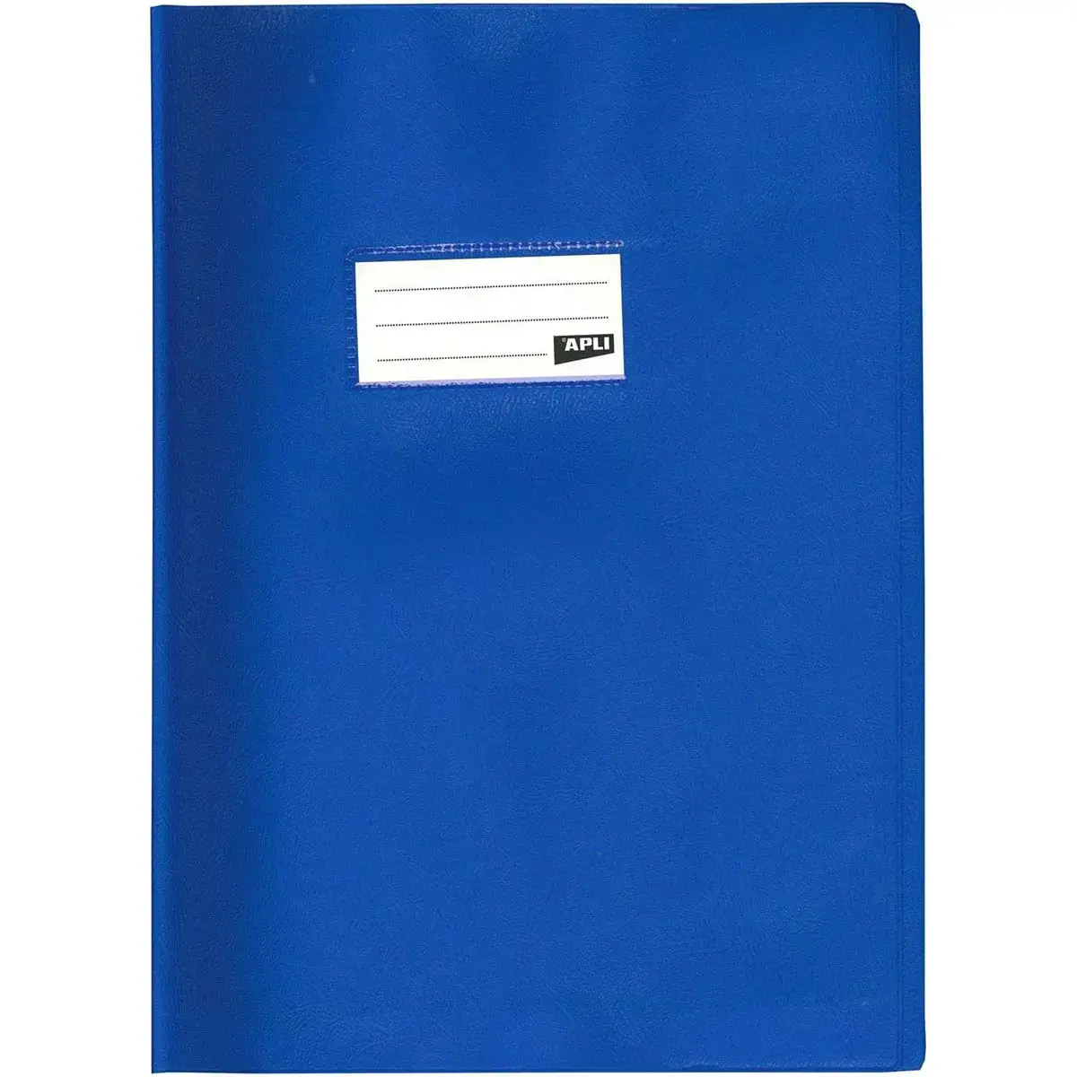 Prot&egrave;ge-cahier  24 x 32 cm Apli - polypropyl&egrave;ne 19/100 - bleu 