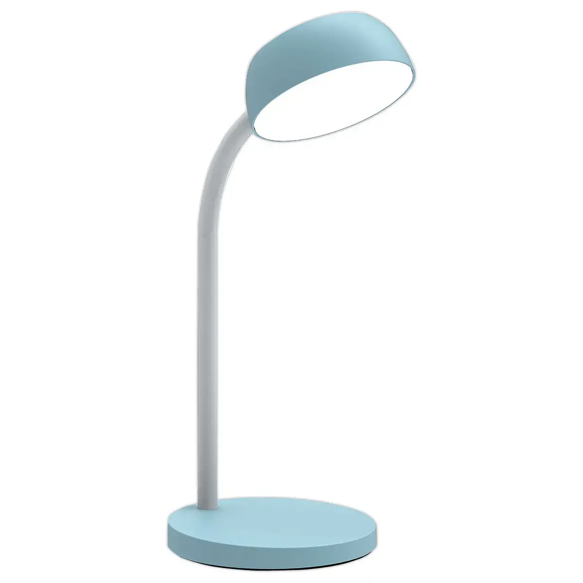 Lampe de bureau TAMY - Bleu clair - UNILUX