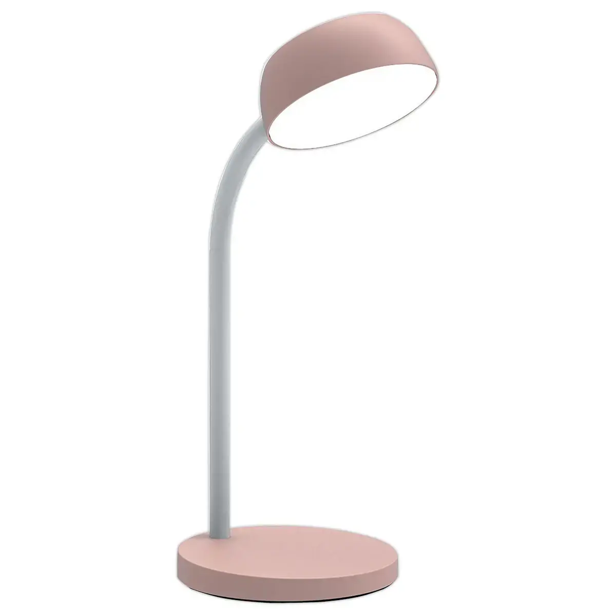 Lampe de bureau TAMY – Rose poudré - UNILUX