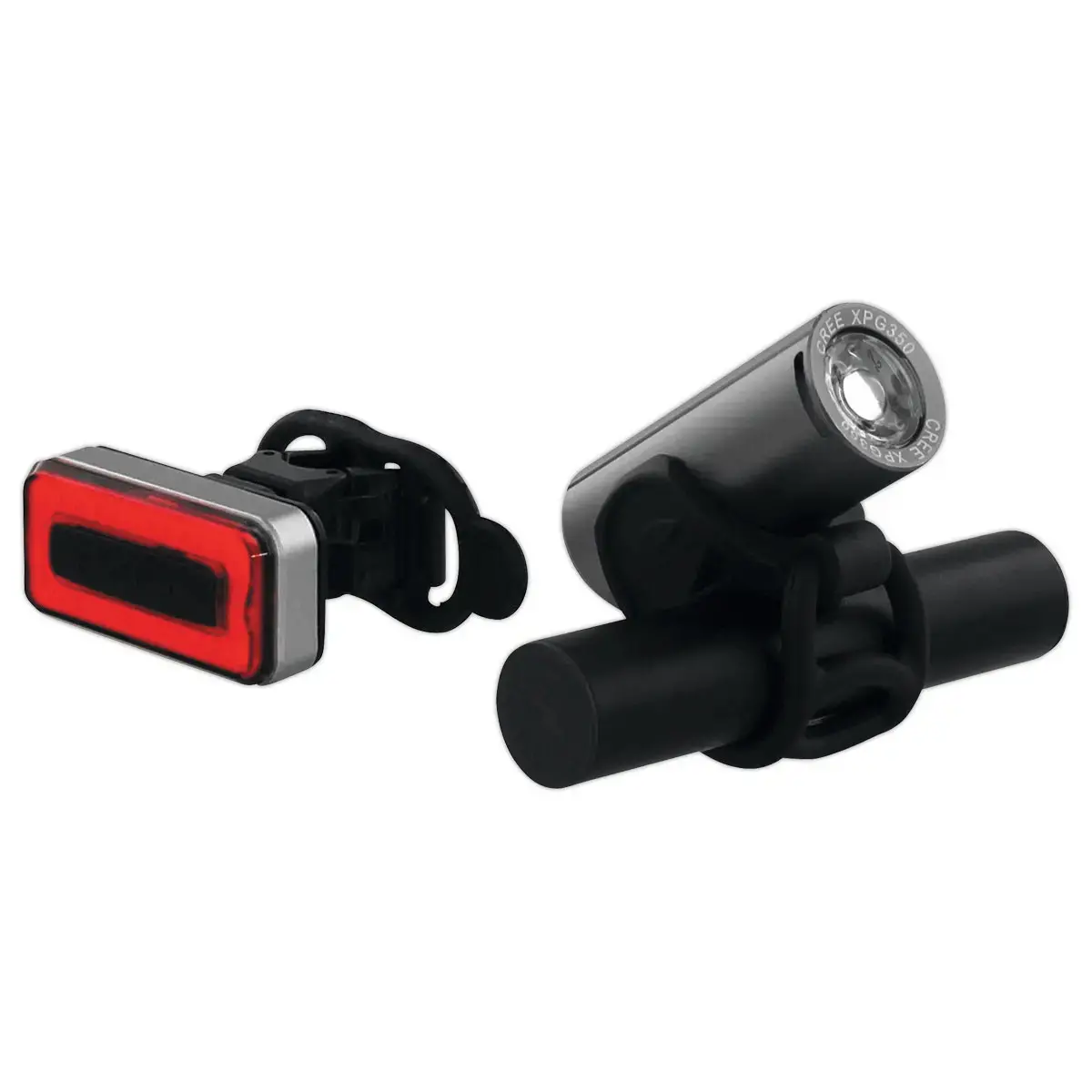 Kit LED vélo avant / arrière - Recharge USB - URBAN MOOV