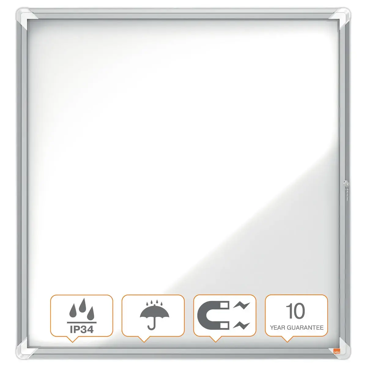Vitrine d'extérieur magnétique Premium Plus -12 x A4 - NOBO