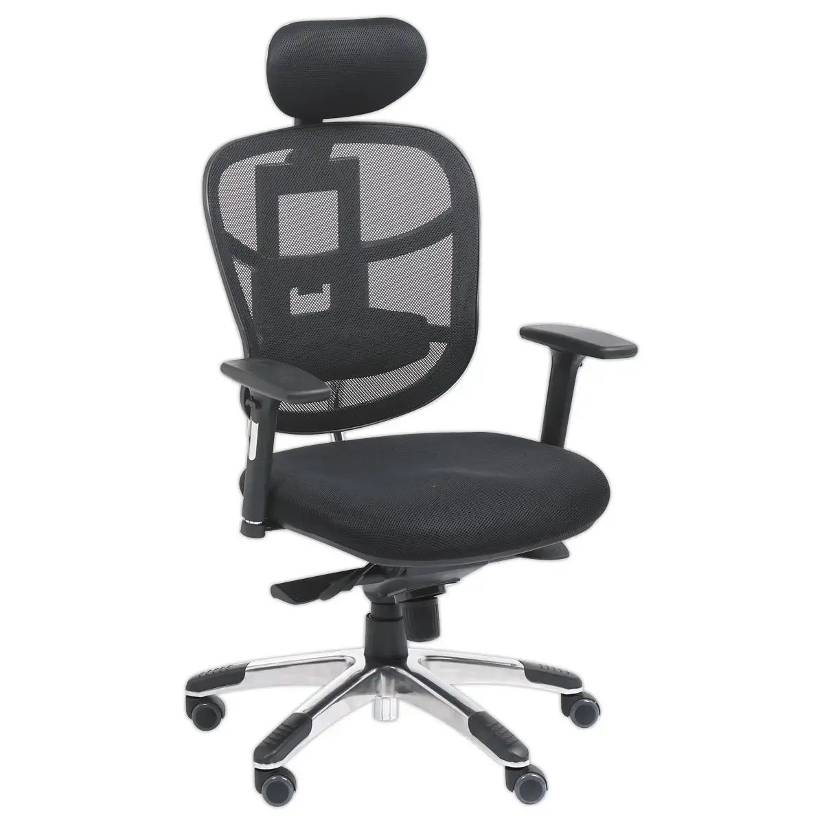 Siège STAR SEAT synchrone - Avec têtière - Noir - Monté