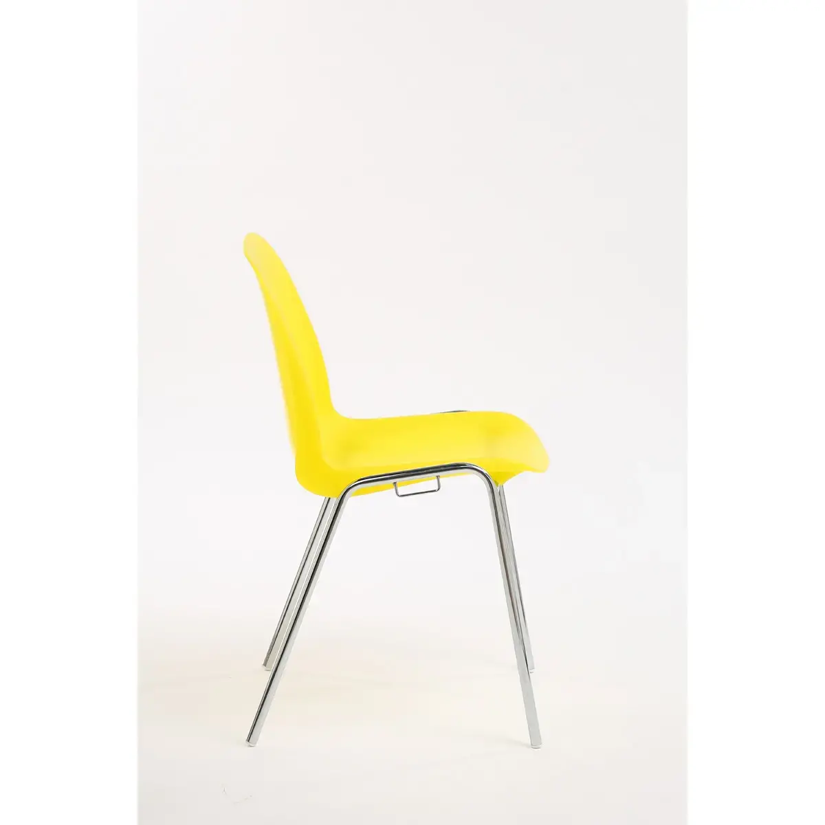 Chaise Charlotte translucide jaune