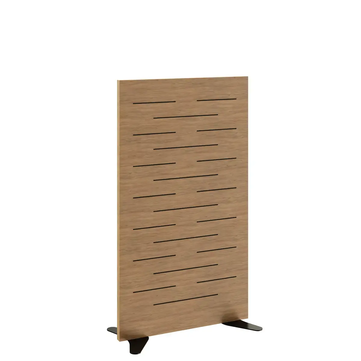2 Pieds pour cloisons en bois Paperflow mont&eacute;s 