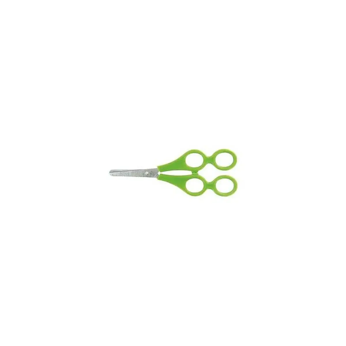 ciseaux pédagogique écolier 4 anneaux WONDAY - 13cm - vert