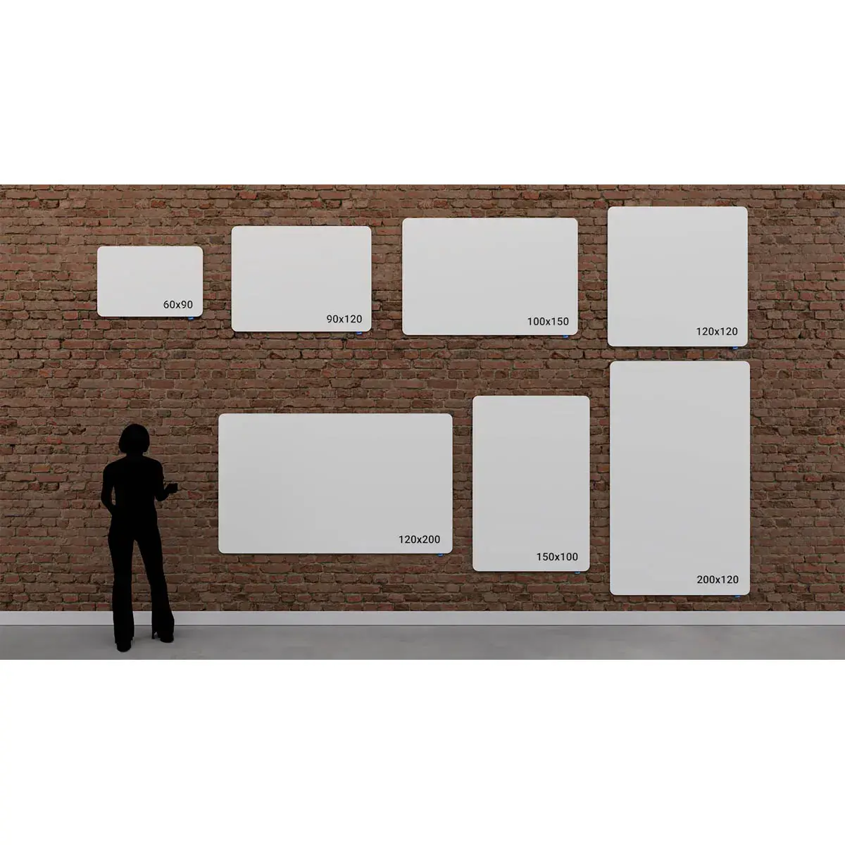 Tableau blanc sans cadre ESSENCE - Surface émaillée - 90 x 119,5 cm - Legamaster