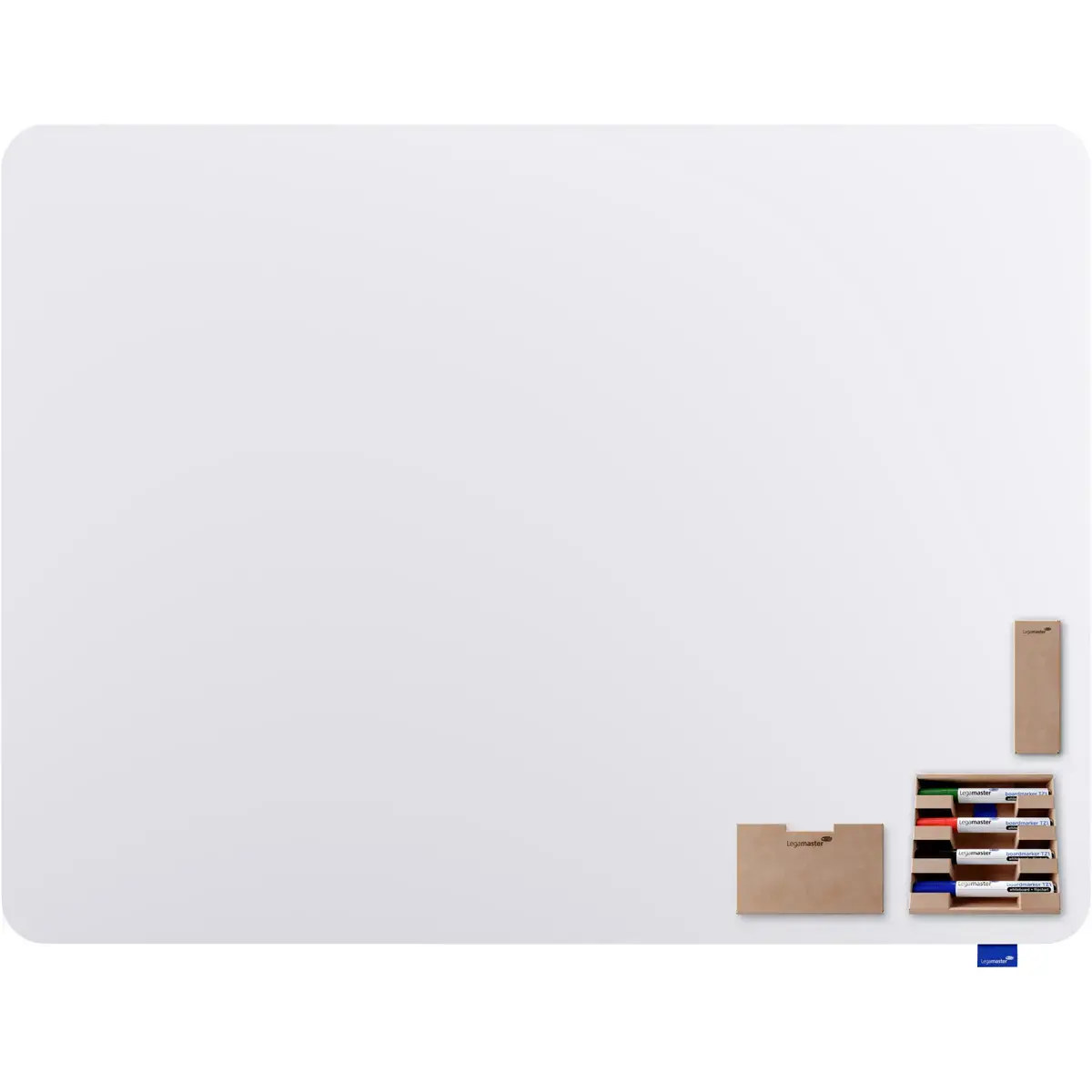 Tableau blanc vertical sans cadre ESSENCE - Surface &eacute;maill&eacute;e - 150 x 100 cm - Legamaster 