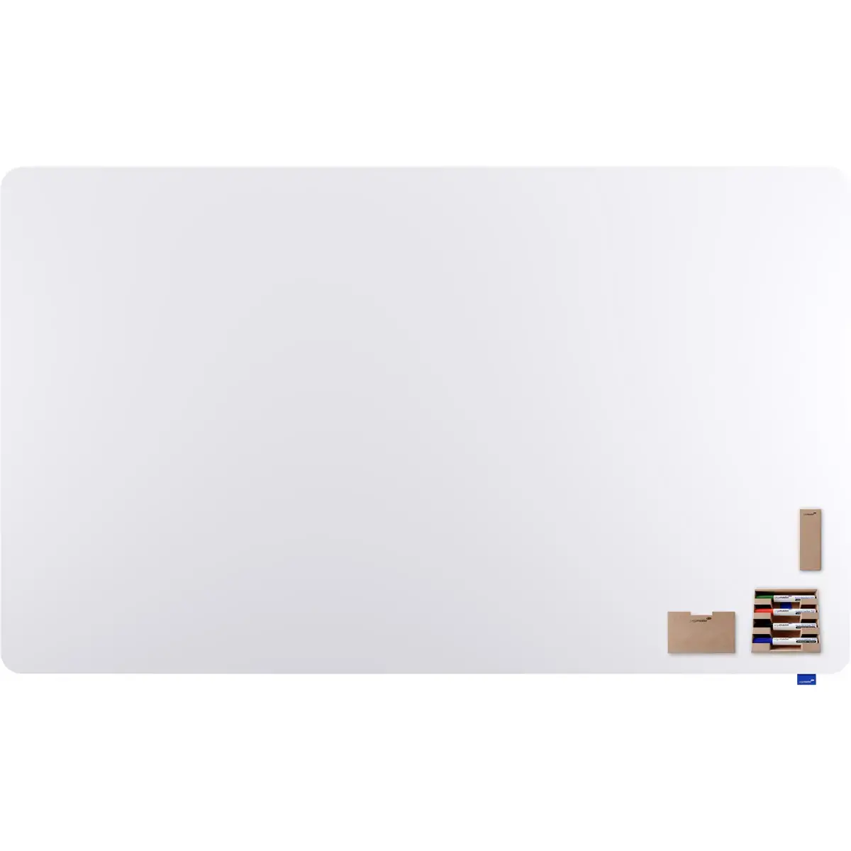 Tableau blanc sans cadre ESSENCE - Surface émaillée - 119,5 x 200 cm - Legamaster