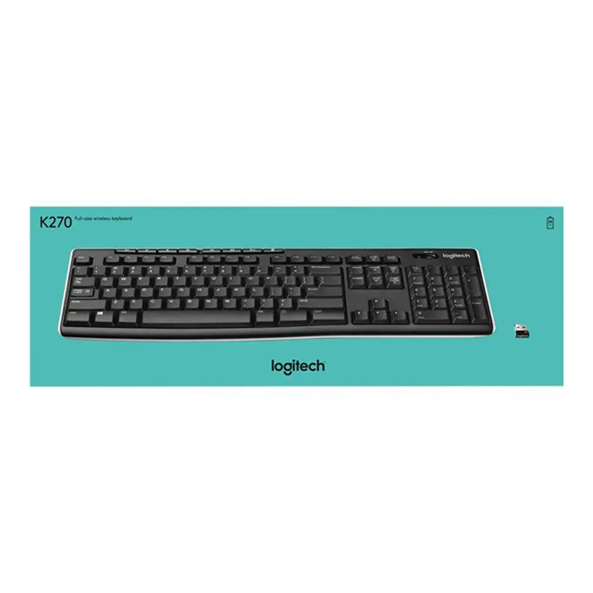 Clavier sans fil K270 - AZERTY - Logitech 