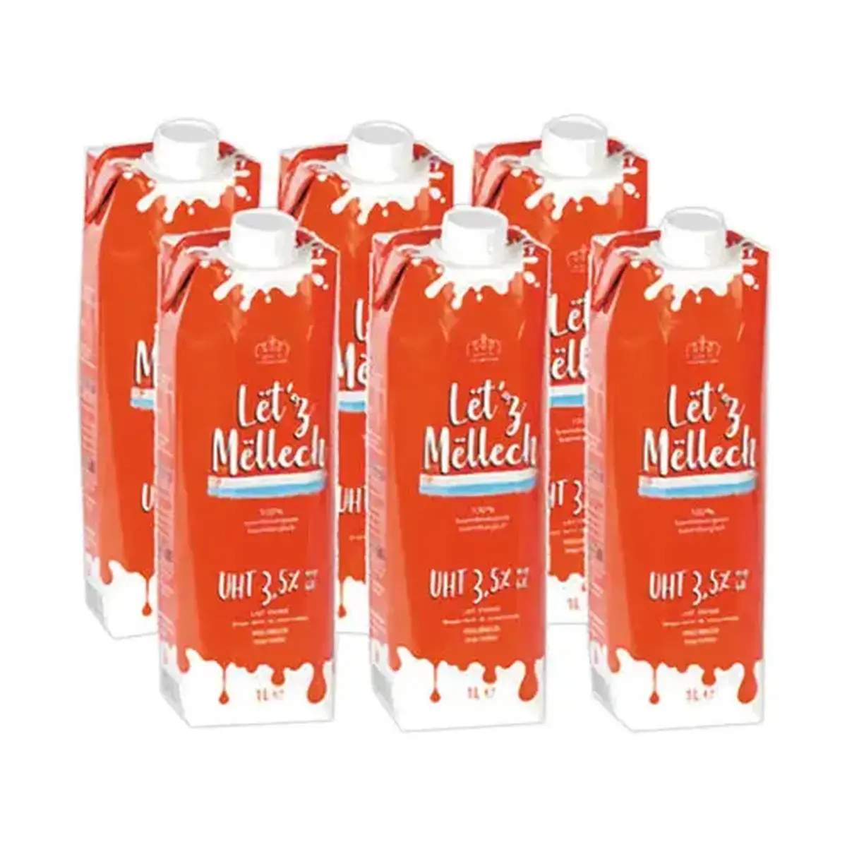 6 LAIT ENTIER 3.5% PACK 6X1L 