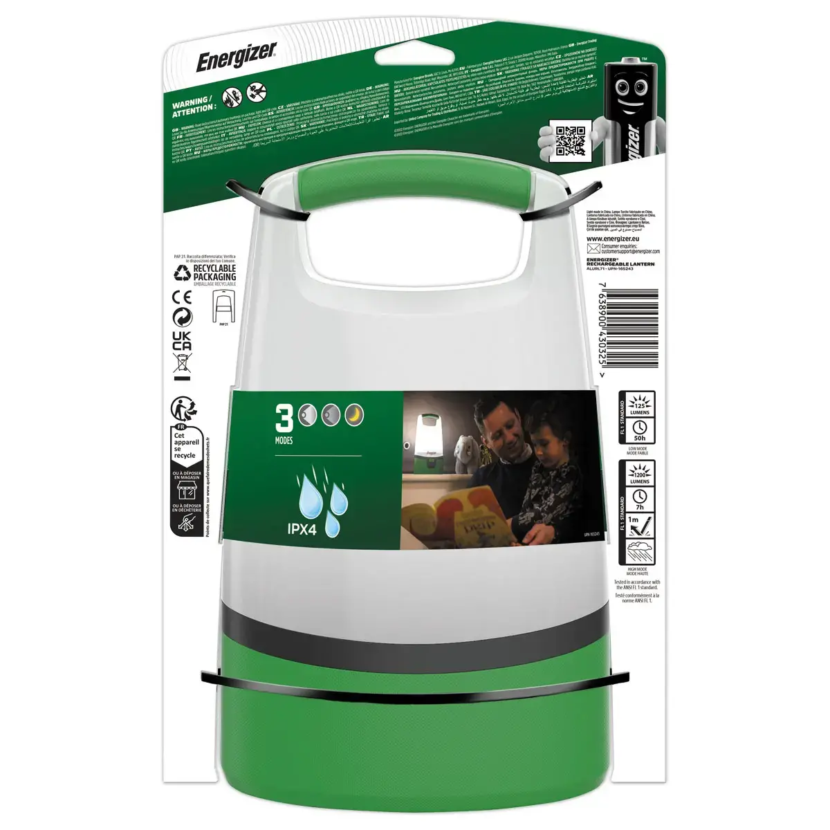 Lanterne USB - Rechargeable - ENERGIZER 
