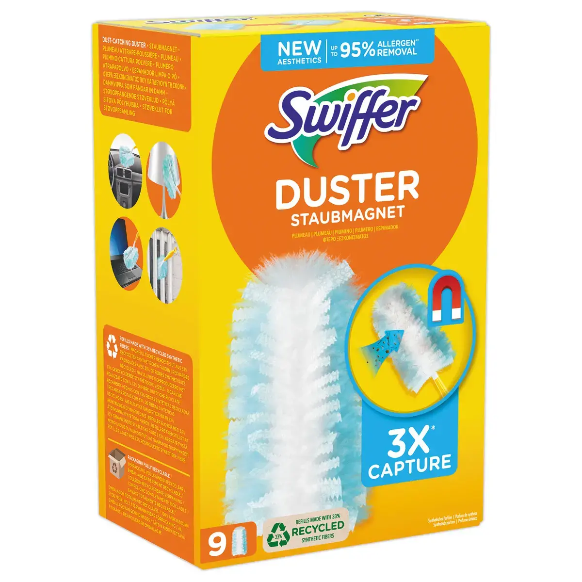 9 Recharges plumeaux Duster - Swiffer