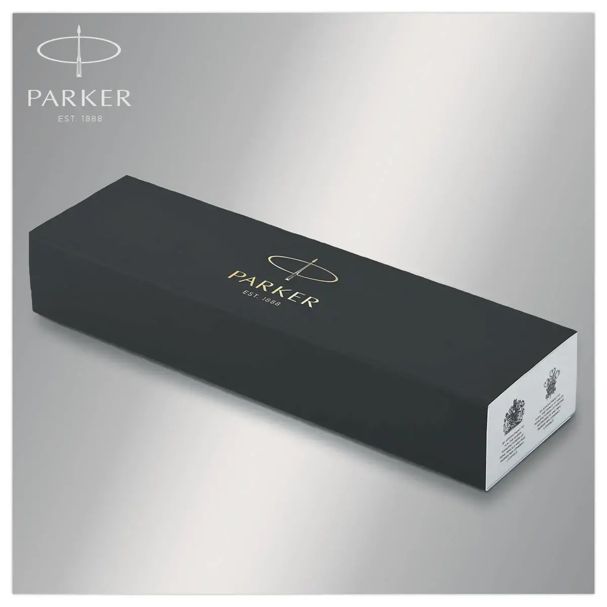 Stylo plume IM - Plume moyenne - Noir mat et finitions chrome - PARKER 