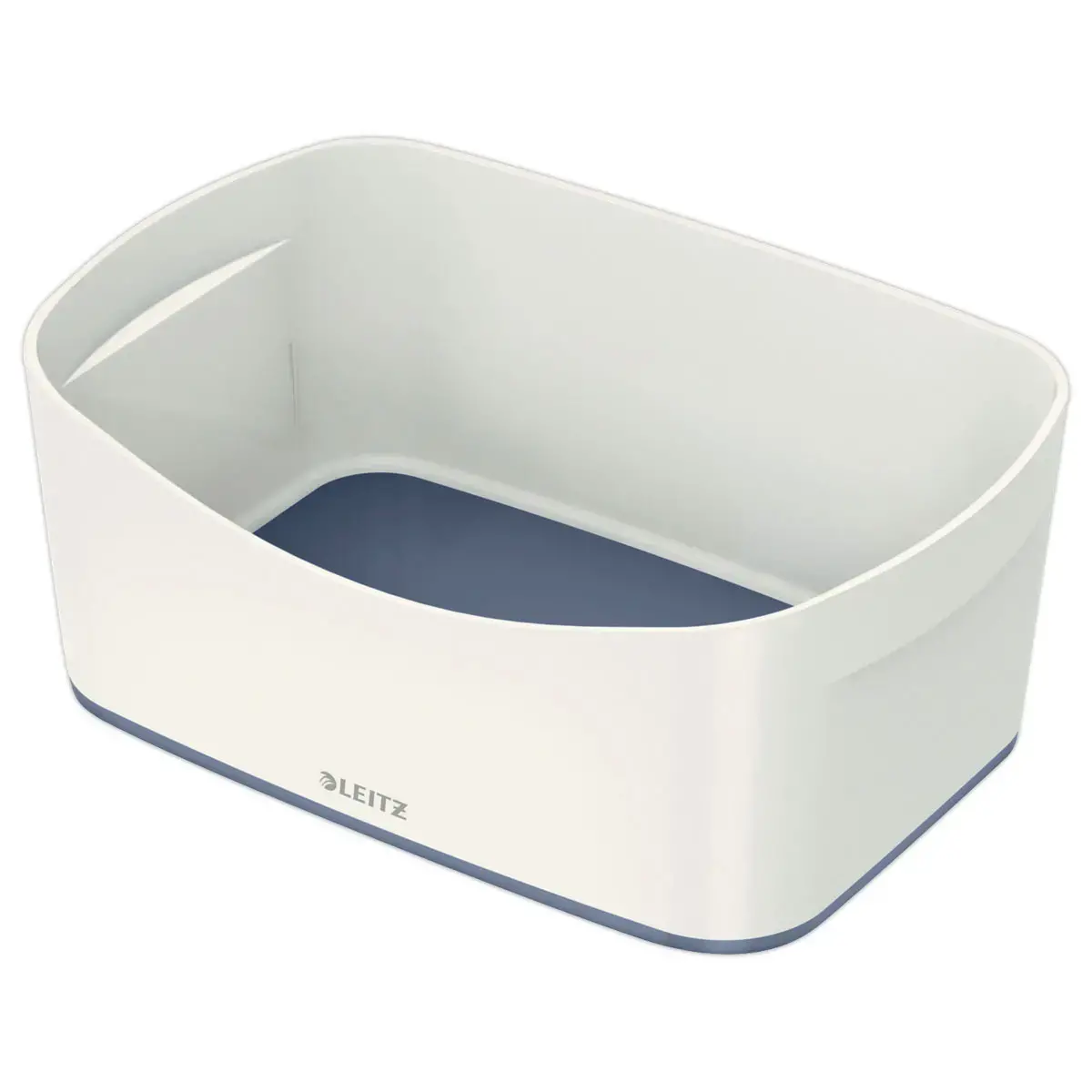 Boîte de rangement mybox petit blanc/gris