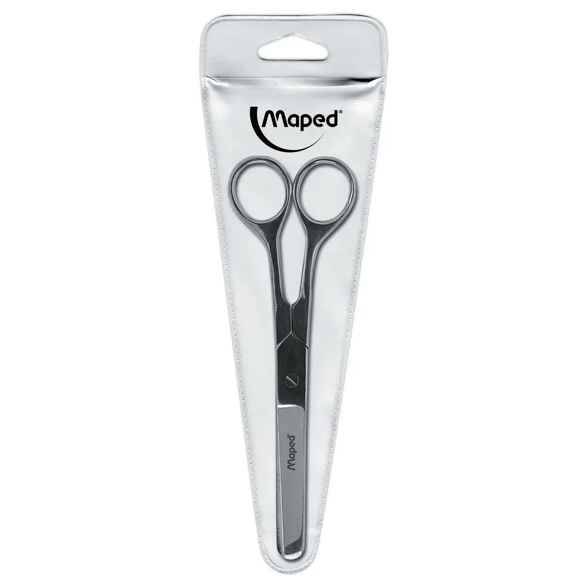Ciseaux métal bouts ronds 17 cm symétriques
