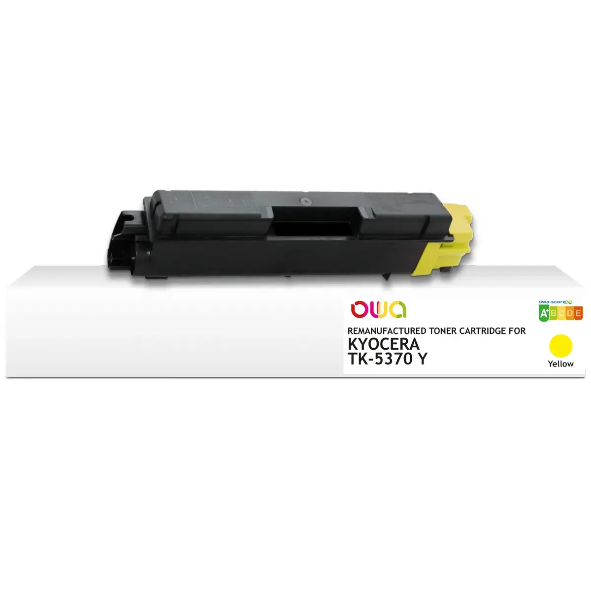 Toner éq. HP CF412X - Haute capacité - Jaune - OWA