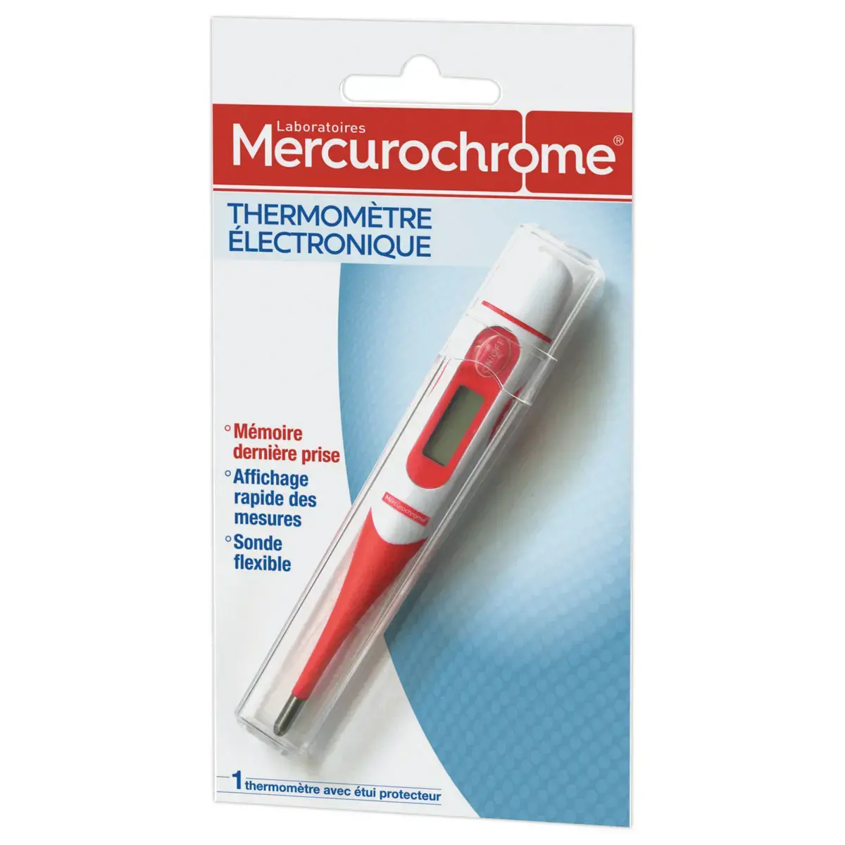 Thermom&egrave;tre &eacute;lectronique - Mercurochrome 