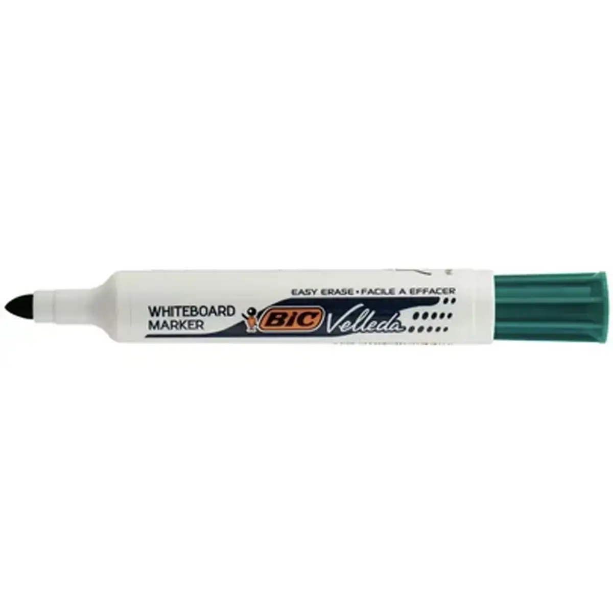 BIC Velleda 1711 Feutres pour Tableau Blanc Effa&ccedil;ables &agrave; Sec &agrave; Pointe Conique Moyenne - Vert 