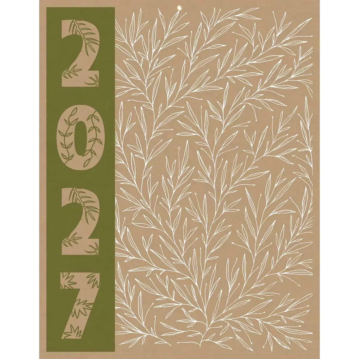 10 Calendrier banque Bouchut Natura 14 mois - 55x43 cm 
