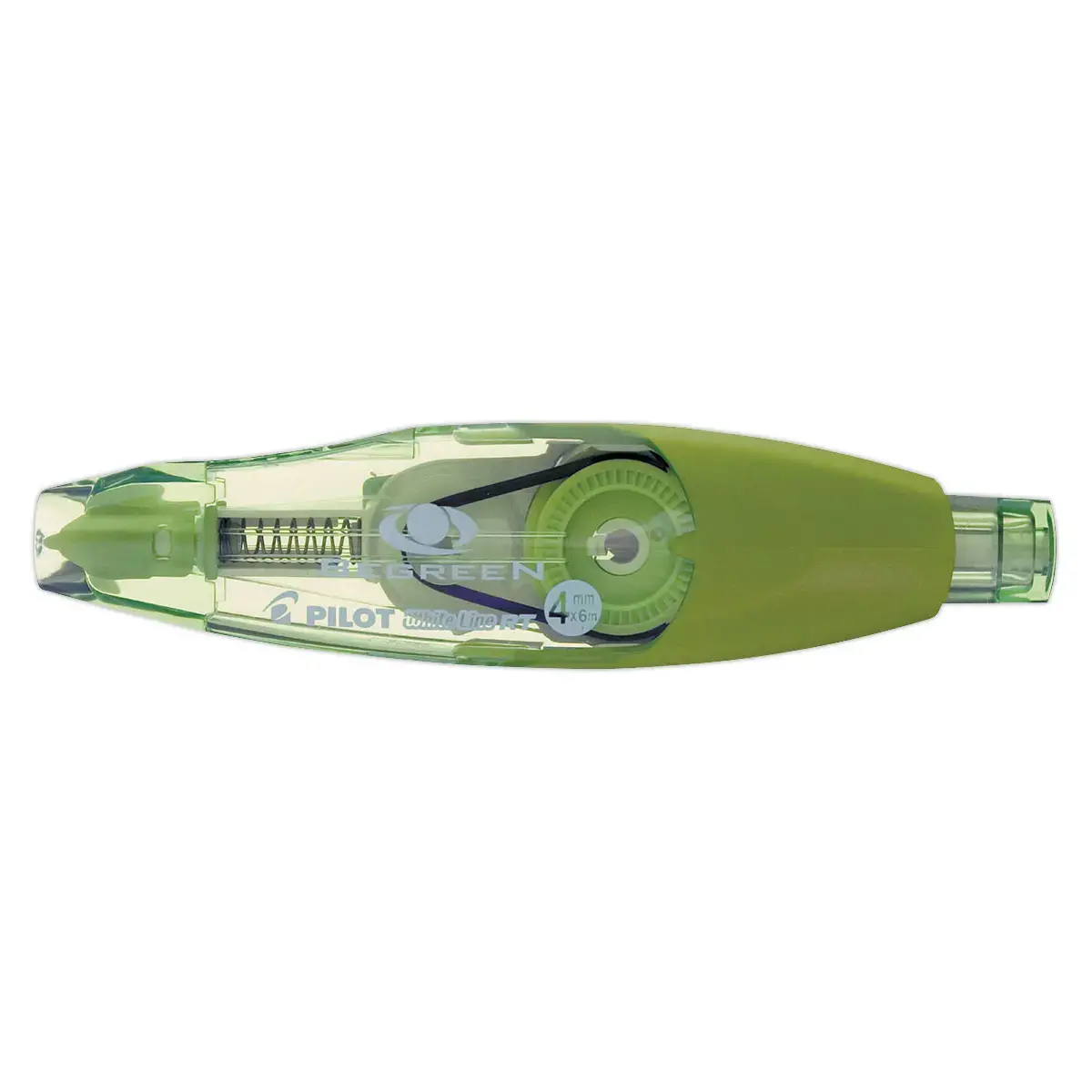Correcteur &agrave; sec rechargeable White line RT Begreen - Bande L 6 m x l 4 mm - PILOT 