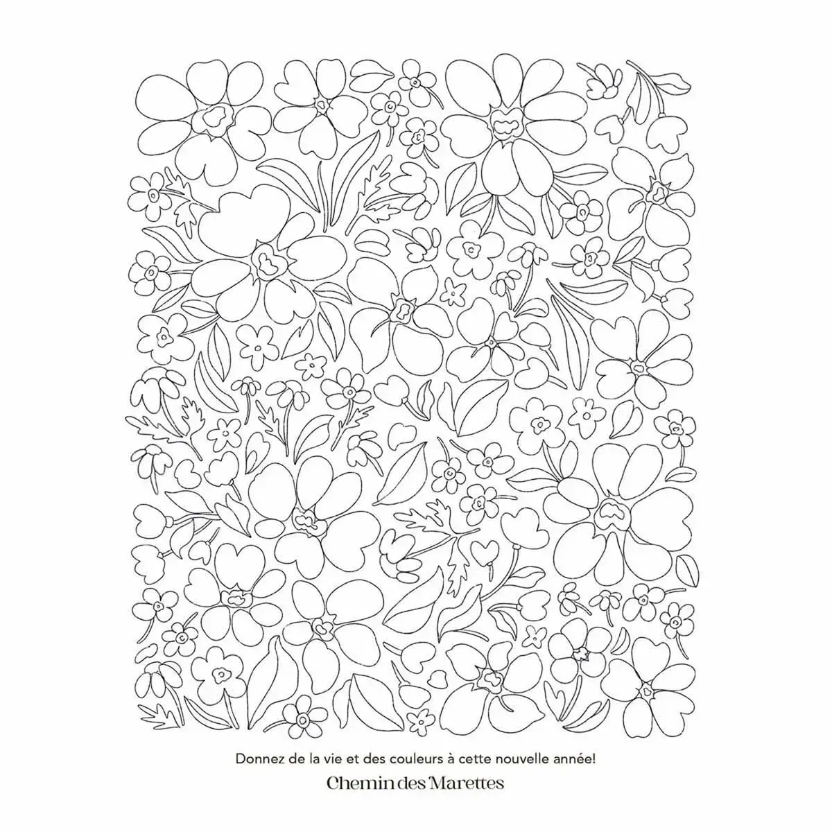 Agenda semainier Exacompta Chemin des Marettes - 18,5 x 22,5 cm - Bleu