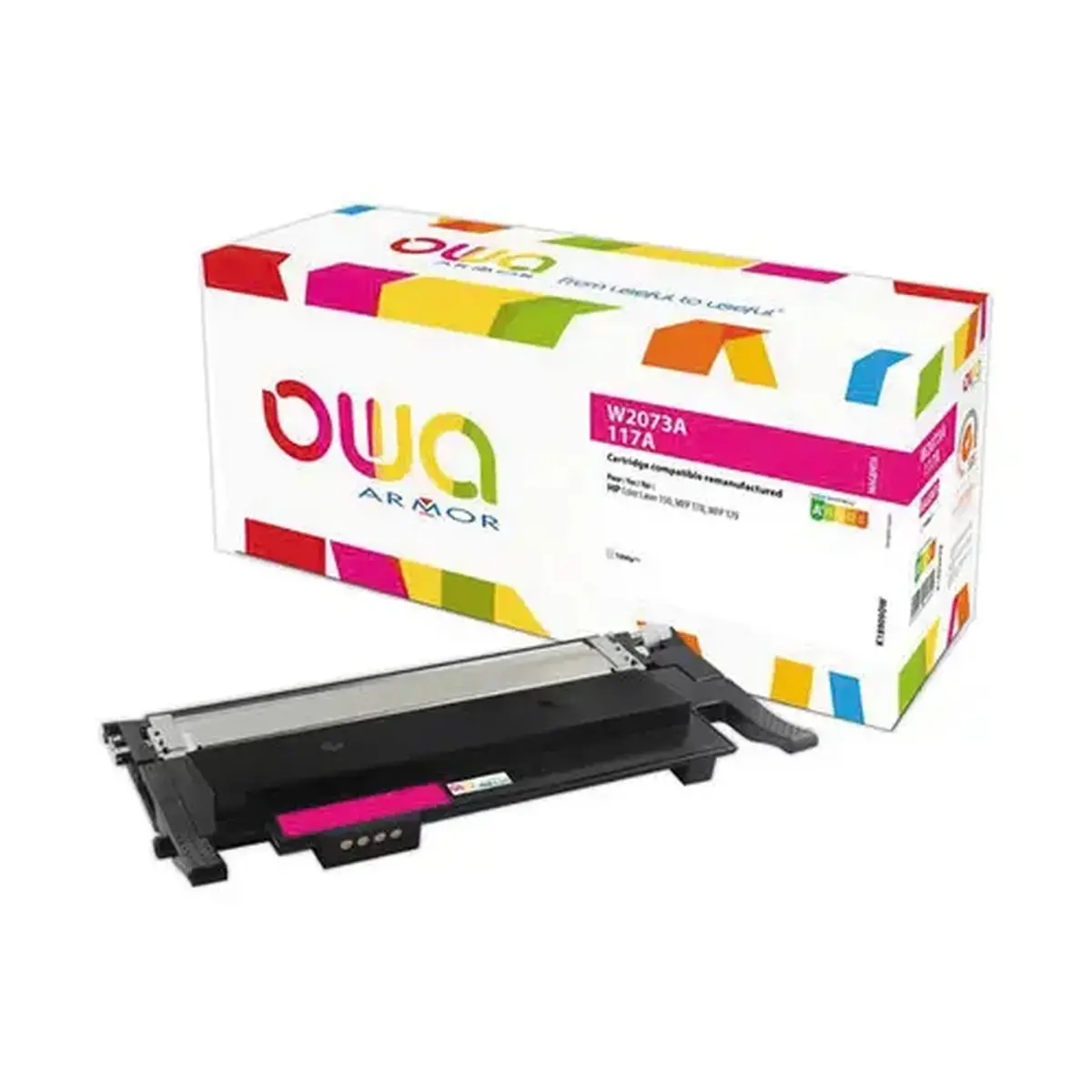 Toner éq. HP W2073A - Maxi capacité - Magenta - OWA