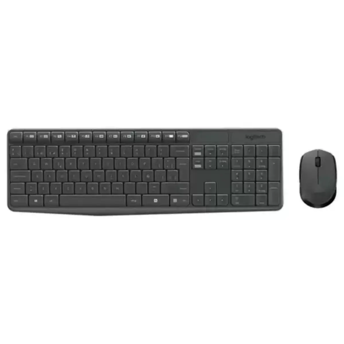 Ensemble clavier et souris sans fil MK235 - AZERTY - Anti-&eacute;claboussures - Logitech 