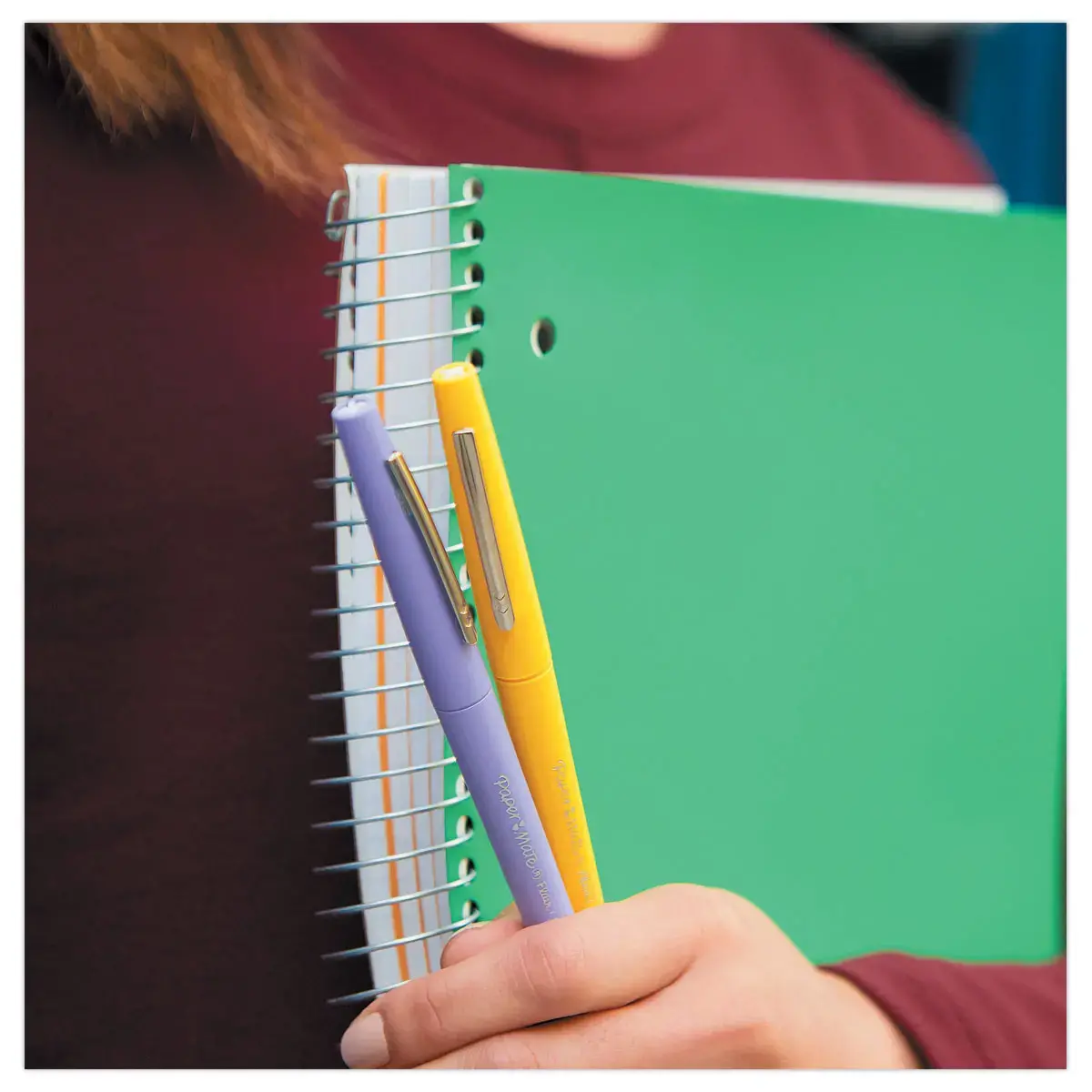 6 Feutres Flair pastel- Ecriture moyenne - PAPERMATE