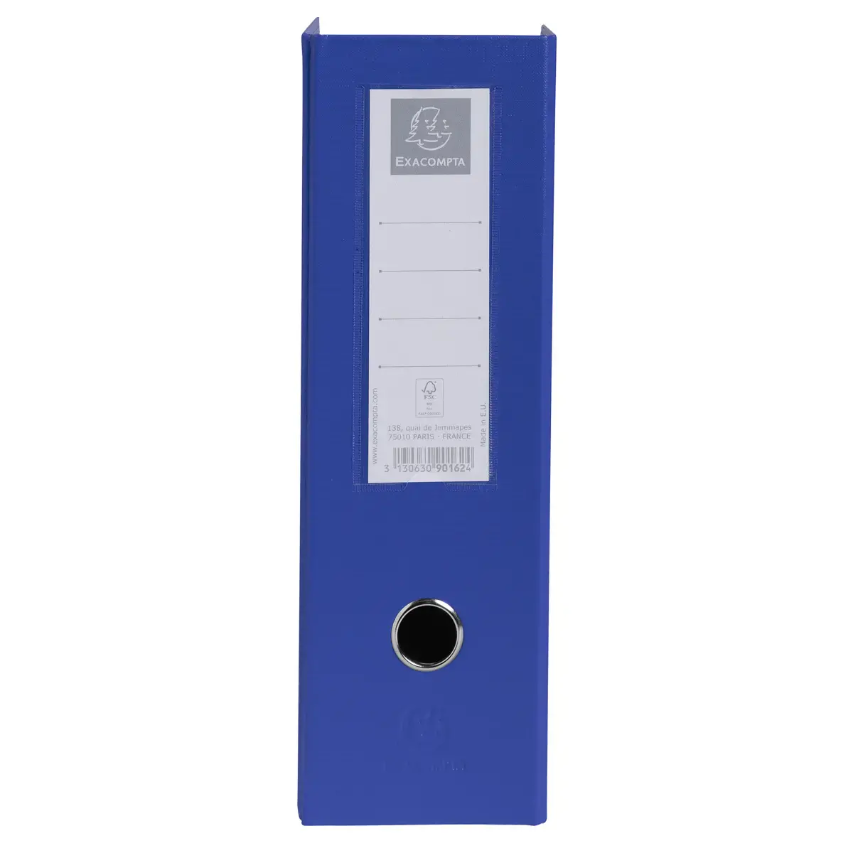 Porte-revues pliable - Polypropylène - Dos 10 cm - Bleu - Exacompta