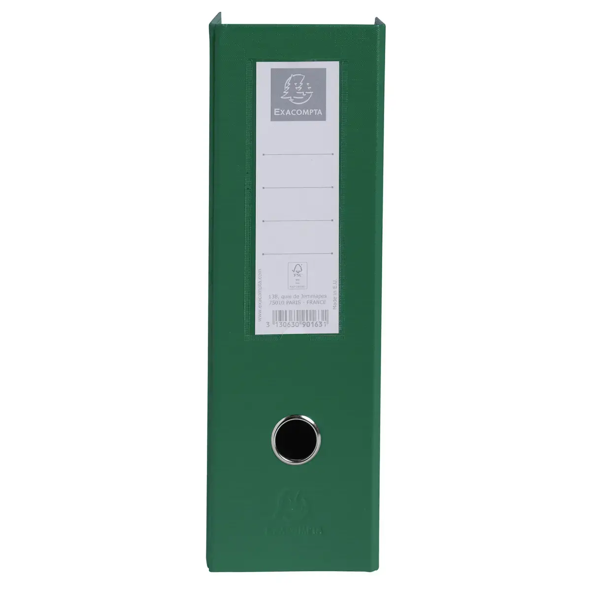Porte-revues pliable - Polypropylène - Dos 10 cm - Vert - Exacompta