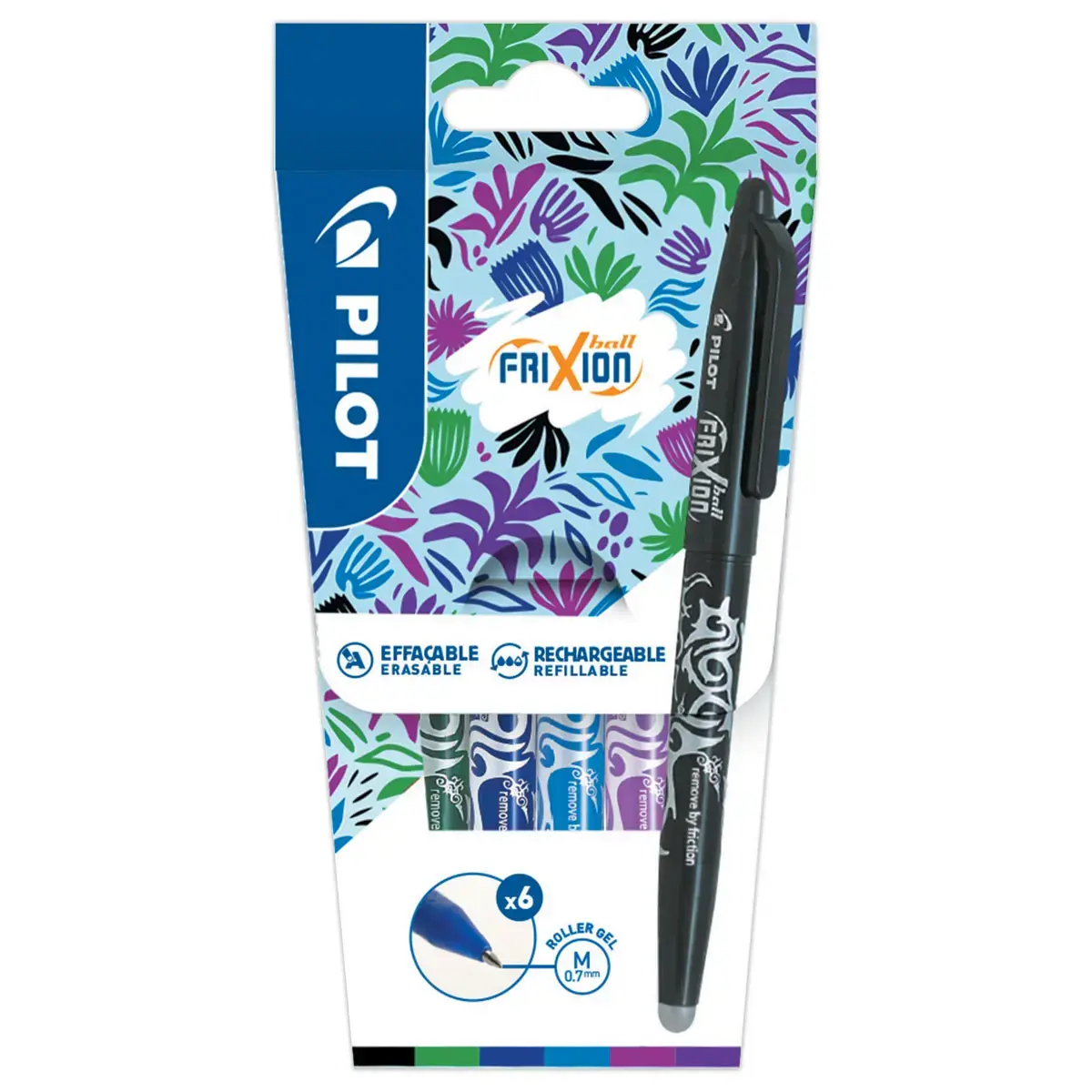 6 FriXion Ball tons froids - PILOT 