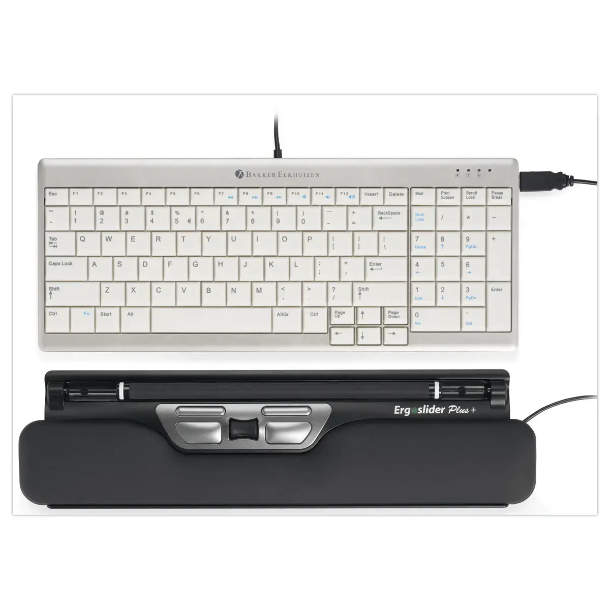 Souris centrale ErgoSlider Plus - Bakker Elkhuizen