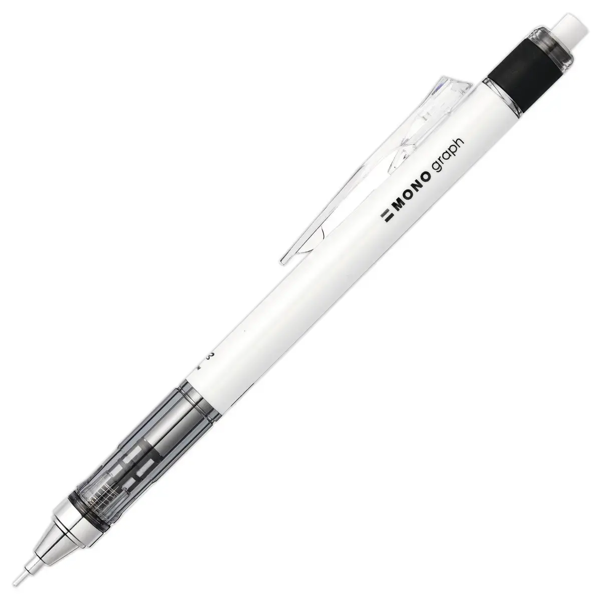 Porte-mine - HB 0.7 mm - Blanc - TOMBOW