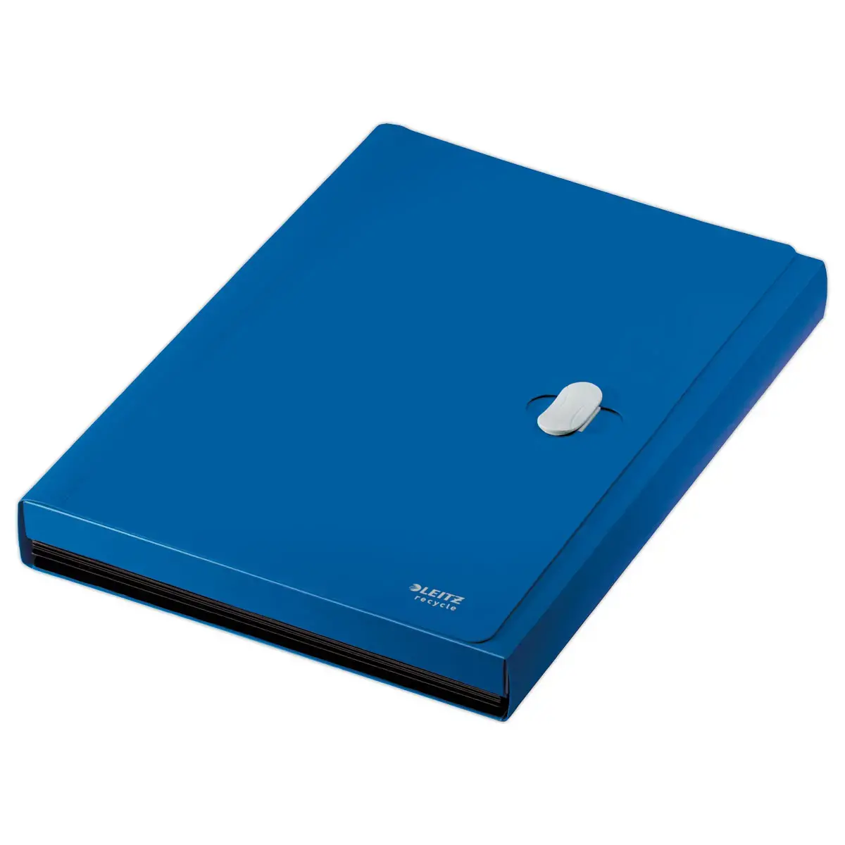 Trieur extensible en PP recycl&eacute; - 6 compartiments - bleu - LEITZ 