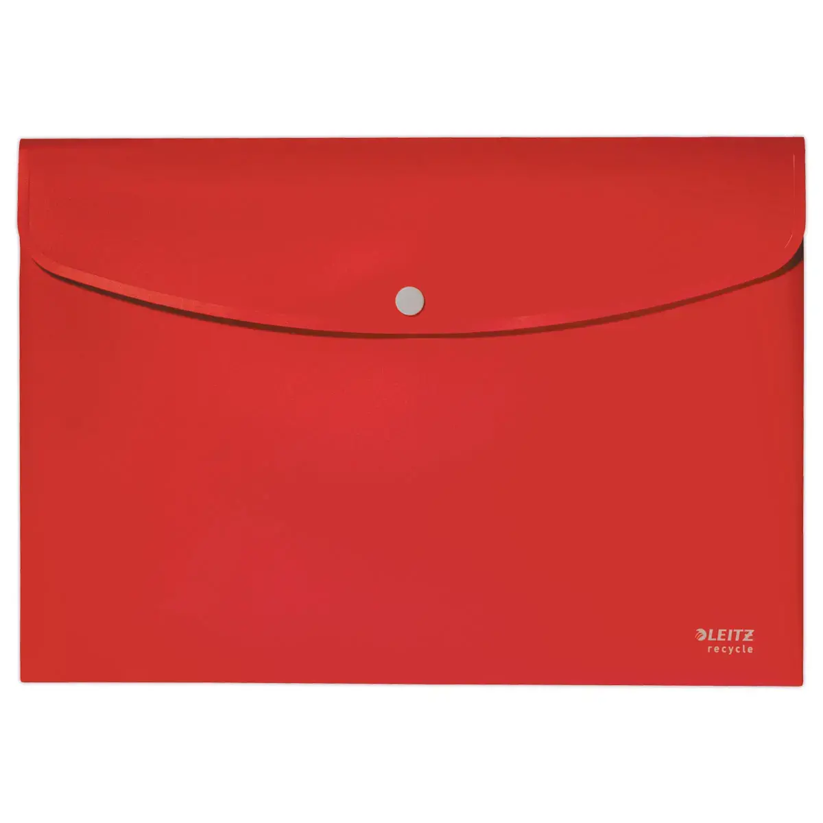 Pochette pression Leitz PP recyclé A4 rouge