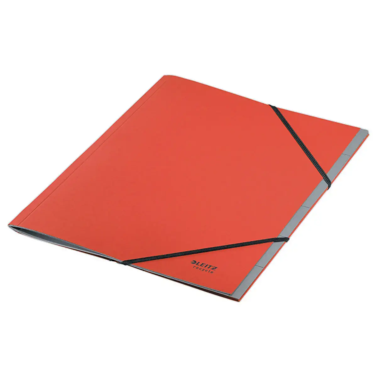 Trieur avec élastiques LEITZ 6 touches- 100% recyclé - Rouge