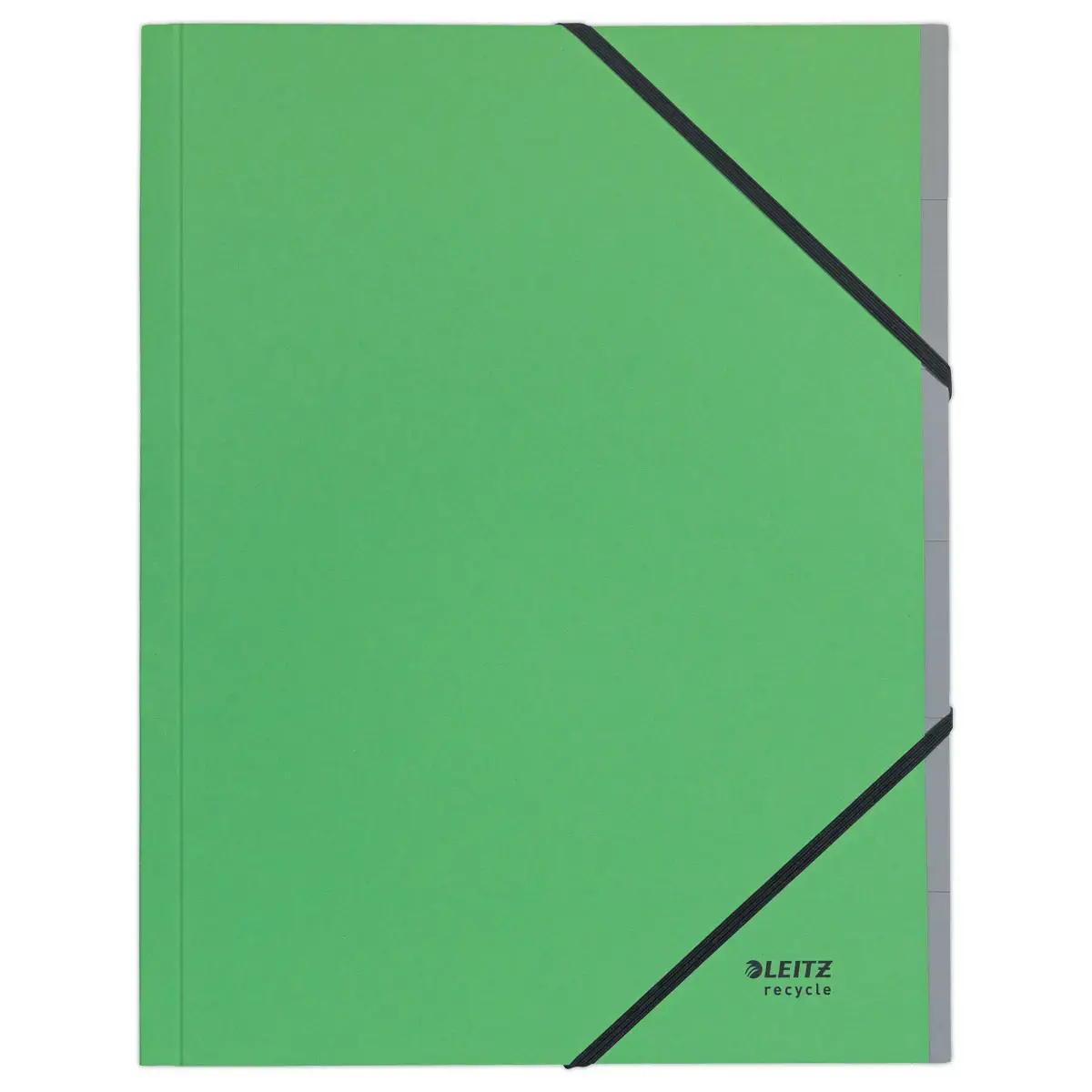 Trieur avec élastiques - 6 touches- 100% recyclé - vert - LEITZ