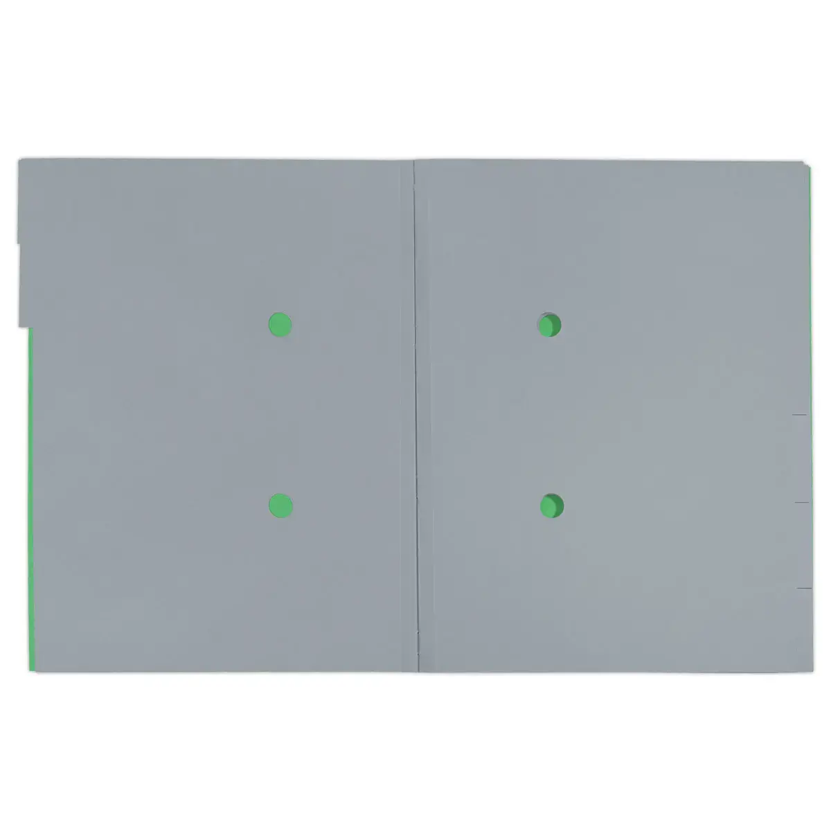 Trieur avec élastiques - 6 touches- 100% recyclé - vert - LEITZ