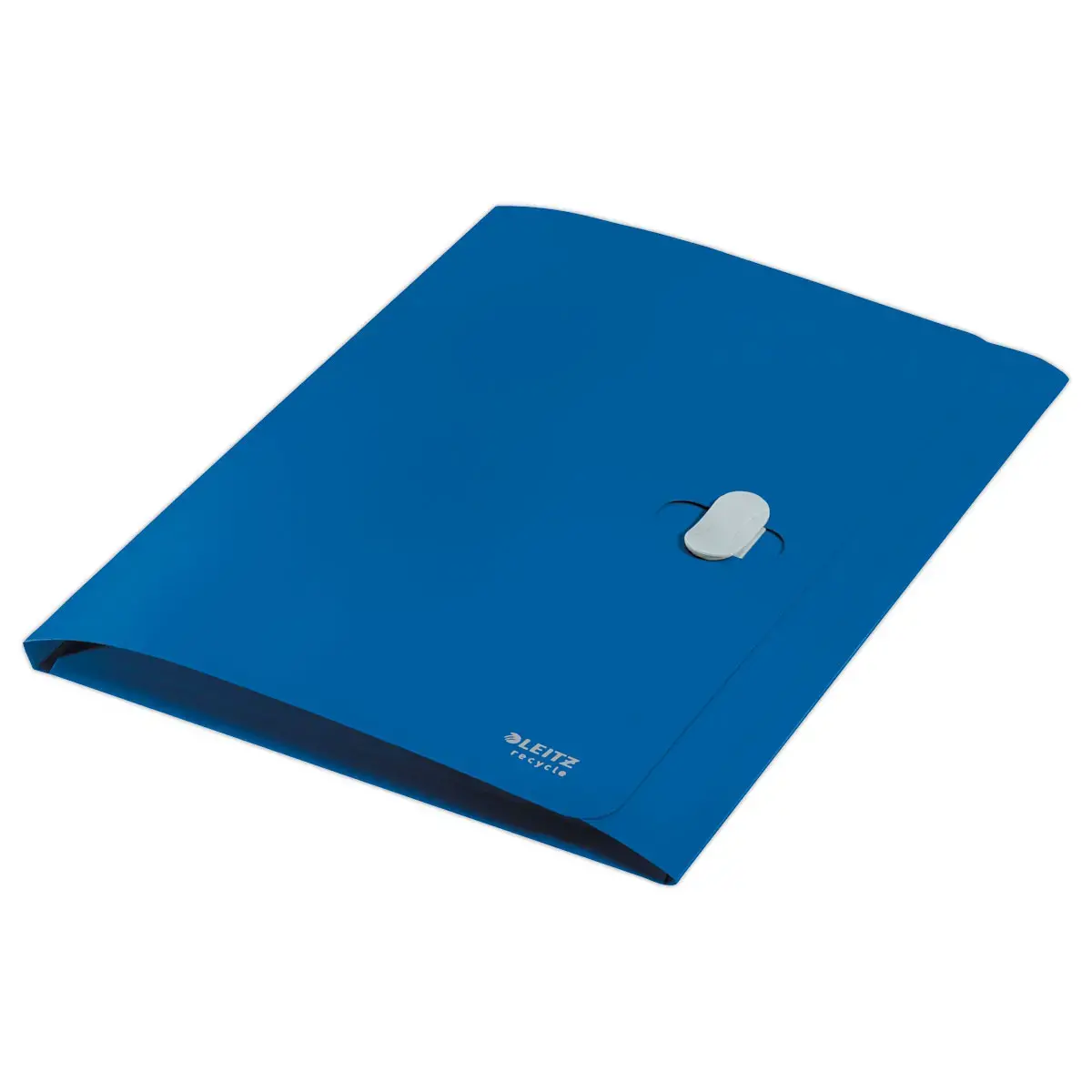 Chemise 3 rabats - A4 - PP recycl&eacute; - Bleu - LEITZ 